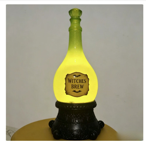 Halloween glitzer kugel lampe - glitzer,