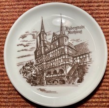 Fürstenberg Untersetzer Porzellan Sammelteller Duderstadt Rathaus 10 cm