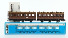 Märklin H0 4208 Abteilwagen (3796/3797) 3.Kl. C3/C3 der KPEV (Berliner Stadtbahn
