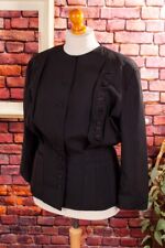 Vintage orig 90er Blazer LIBERTA schwarz Wollmix DIETER HEUPEL M