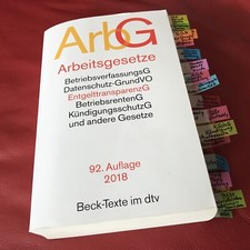 Arbeitsgesetze 92 - (arbg),