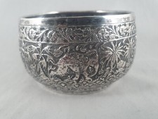 Indische Silber Schale um 1900