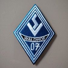 Aufnäher Patch Fußball Football club SV Waldhof Mannheim Logo Iron on Bügelbild