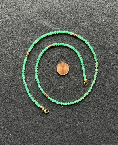 Chrysopras kette aus polen - chrysopras-kette,