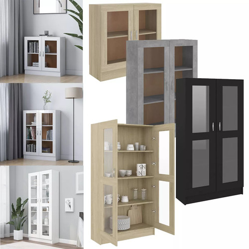Vitrinenschrank bücherschrank - vitrinenschrank,