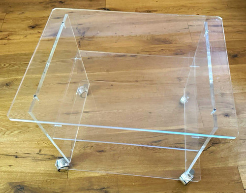 Transparenter acryl - transparenter,