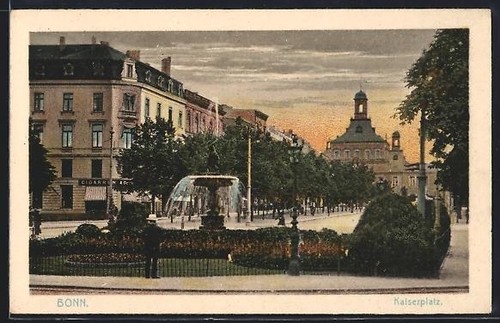 Bonn kaiserplatz brunnen - bonn,,