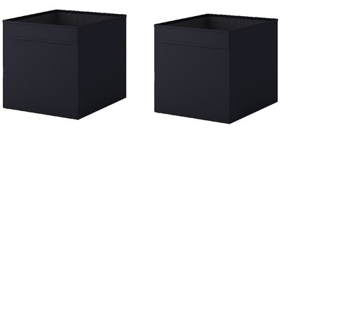 Ikea dröna box - box,, schwarz