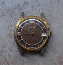 Vintage Buler Arlette Herrenuhr Antimagnetic / Handaufzug mit Datumsanzeige