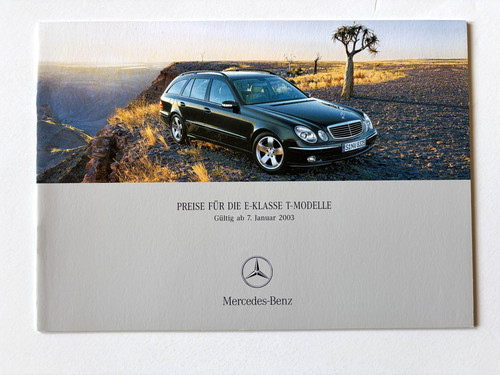 2003 w211 mercedes klasse t - w211,