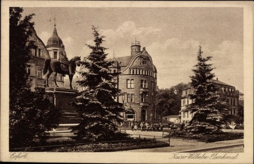 Postcard erfurt thuringia - erfurt,