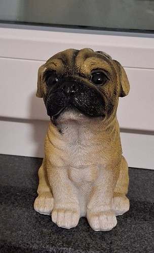 Figur hund mops - figur,