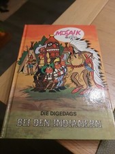 Mosaik Die Digedags bei den Indianern Hannes Hegen Digedags Sammelband 1990 