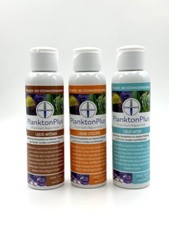 PlanktonPlus Liquid Artemia Mysis Cyclops Zooplankton Flüssigfutter 3x100ml