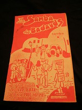 " Partitur Die Samba Des