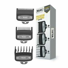 Wahl Premium 3er-Pack Clipper Guard Aufsatz Kamm Set - Größe: 1⁄2, 1 & 11⁄2