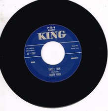 RUSTY YORK - SWEET TALK / TREMBLIN' ('50s ROCKABILLY Bopper / Stroller) Repro