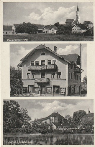 Alte ansichtskarte - ansichtskarte,