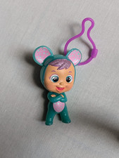 IMC Toys Cry Babies Schlüsselanhänger Teddyanzug Grün ca.7cm