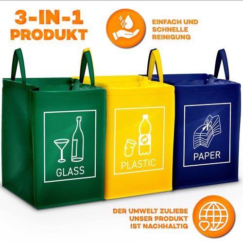 3er set recycling - 3er,