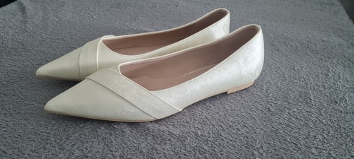 Brautschuhe flach neu - flach, neu!