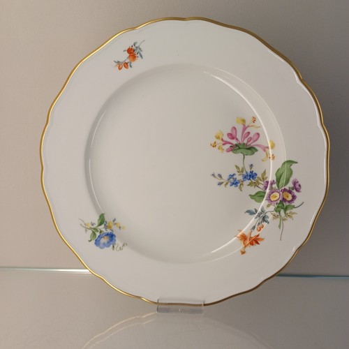 Meissen bunte blumen schräg - bunte,