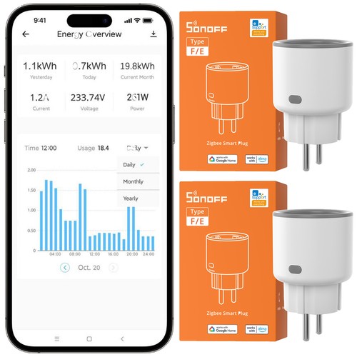 2packs sonoff s60 - sonoff, zigbee