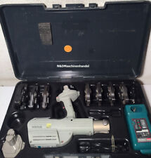 Viega Akku Picco Pressmaschine mit 7 Pressbacken sanfix 16-25 und 15-35 V-Kontur