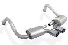 Remus Edelstahl Sportauspuff 2x102mm verchromt für Porsche Cayman 718 Typ 982