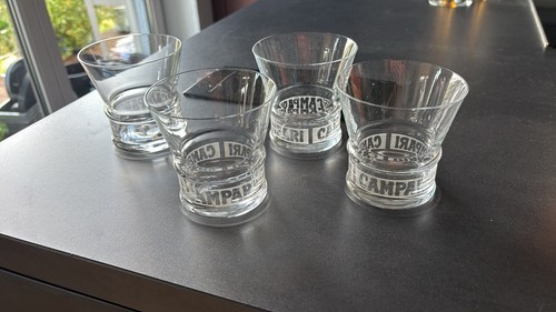 Set campari tumbler glas - 4,
