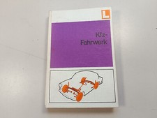 Fachbuch Lehrbuch KFZ-Fahrwerk Trabant Wartburg Barkas 1977 DDR K7