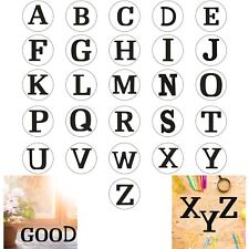 8cm Schwarz L Holz Buchstaben