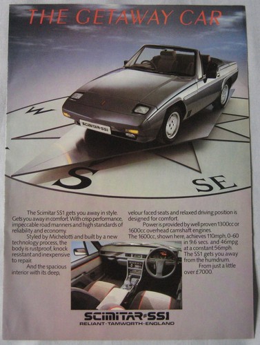 Reliant scimitar ss1 original - ss1,