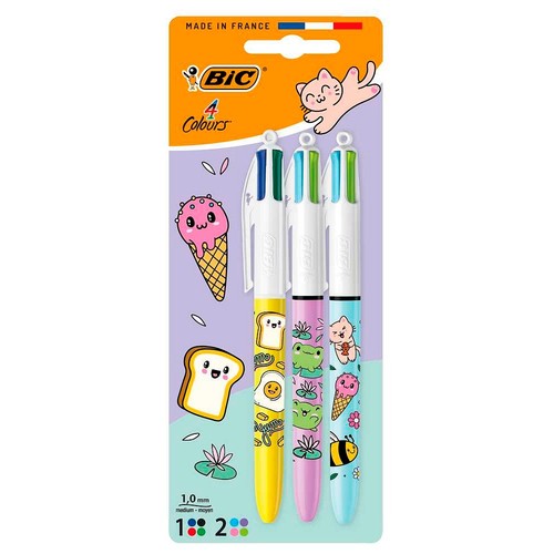 Bic farben kugelschreiber 4 - 4-farben-kugelschreiber,