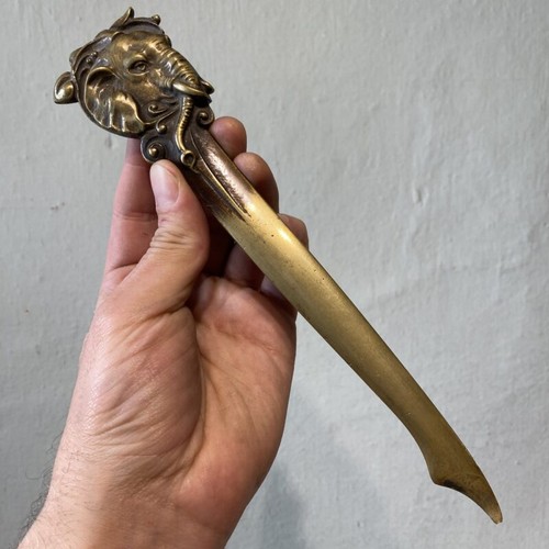 Großer brieföffner bronze - großer,