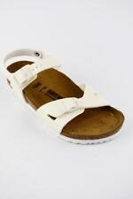 Birkenstock Kinder Sandalen Rio Kids Weiß Glitzer Schmale Weite
