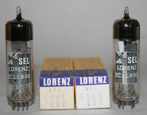 Radioröhren ecll800 lorenz - 2x,
