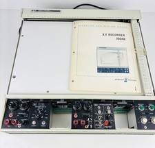 Hewlett-Packard HP 7004B X-Y Recorder Analogschreibgerät Forschung m. Anleitung