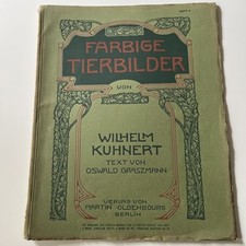 Farbige Tierbilder v .W