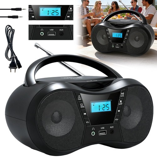Tragbares radio player - cd-radio, cd-player