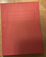 10 x Kolibri Jurismappen 303-BL, A4 Karton 300g, mit 3 Einschlagklappen rot