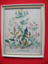 Kreuzstich Stickbild Fremme