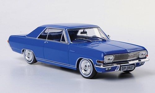 Diplomat coupe blau - diplomat, a