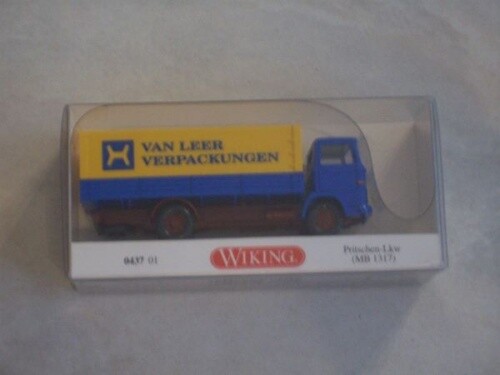 Wiking 1317 pritschen lkw - mb,