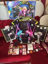 Alte große Mattel Barbie Rockers Rock Star Hot Rockin Stage Konzert Bühne 1985