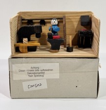 Vintage Miniatur Schmiede
