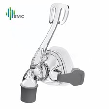 Nasenmaske NM4 Nase Schlafapnoemaske Atemmaske für CPAP Therapie+Kopfbänderung