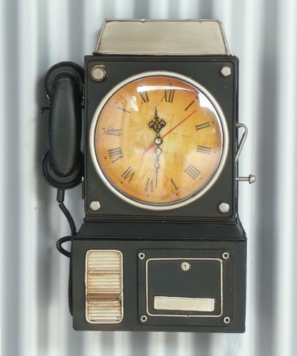 Schlüßelkasten mit uhr retro - schlüßelkasten,
