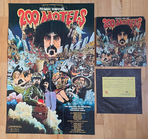 Frank zappa 200 motels 2lp - frank,