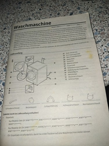 Samsung waschmaschine defekt - waschmaschine,